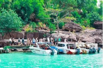 Tour 4 đảo + cáp treo Hòn Thơm