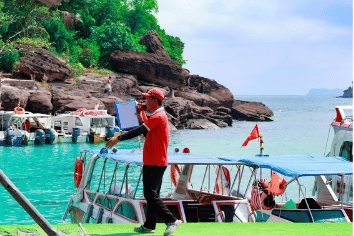Tour 4 đảo + cáp treo Hòn Thơm